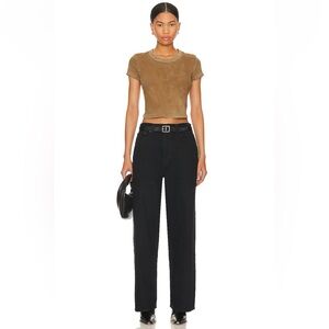 Agolde Straight Leg Jeans in Black